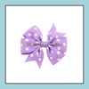 Fermagli per capelli Barrettes Boutique Fiocco Fermagli per capelli Accessori per bambini Adolescenti Toddlers Bowknot Ragazze Carino Barrettes Moda H Carshop2006 Dhgiu