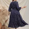 Vestidos plus size 2022 Chegada Maxi Fall para mulheres China atacadista