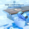 Anpassade TWS-öronsnäckor Smart Touch Control Portable Low Latency Surround Sound Wireless Earphone XY-80