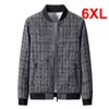 Vestes pour hommes Baseball Hommes 6XL Plus Taille Manteau de laine Mâle Mode Casual Slim Fit Big 220907