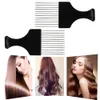 Hair Brushes Afro Comb Metal Pick Braid Hairdressing De Wig Styling Tool Black Drop Delivery 2022 Topscissors Amcq9