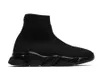 Тренеры кроссовки женщин повседневная обувь носки для обуви для открытых дизайнерских носков Speed ​​Graffiti Платформа Menser Runner Black White Master Sneaker Classic Speeds Trainer 1.0 2.0