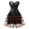 Bustiers Corsets Sexy Overbust Halloween Costumes Et Creux Dentelle Llingerie Corset Robes Pour Femmes Party Plus La Taille