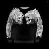 هوديز الرجال المكسيك Aztec الجمجمة وشم 3Dprinted الثقافة المكسيكية غير الرسمية الربيع للجنسين Zipper Pullover Men/Women's Sweatshirt