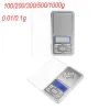 por DHL FedEx 50pcs 0.01 x 300G Balance electrónico Gram Escala de bolsillo digital Escala digital con caja minorista
