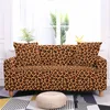 Coprisedie Elastico Leopardo Copridivano 1 2 3 4 posti Per Soggiorno Divano angolare funda divano Chaise Lounge Home Decor Protector 220906