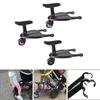Barnvagnsdelar buggy hjulbräda baby rida på glidande glidstativ med löstagbar säte har 55 kg