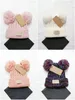 Kids Hat Designer Classic Alphabet Sticking Hats Children Leisure Classic Baby Girl and Boys Hairball Caps