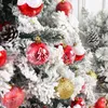 Рождественские украшения 24 шт. Красивые рождественские деревья украшения шарики подвеска