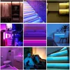 Strips LED 12V DC 2835 Light Strip RGB Infrared Bluetooth Control Waterproof Room Decor Christmas Decoration TV Computer Desk Lighting