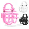 NXY CHASTITY DEVICES NUOVI ARRIVI DESIDUAL DESIGN BAMBINE DESIDERE MASCHI RESINA CACK CAGE PENIS RINGO BDSM Sex Toys per uomini adulti 220829