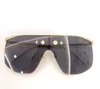 New fashion design sunglasses Z1717U pilot metal frame shield lens classic monogram style popular outdoor UV400 protection glasses top quality