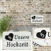 Party Dekoration Party Dekoration Unsere Hochzeit Holztafel Schild Vintage Hochzeit Countdown Tafel Herz Tafel Auflistung Gif Dhfy5