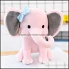 حيوانات أفخم محشوة بأصل وقت نوم تشو Express Plush Toys Elephant Humphrey Soft Stuffed Animal Doll for Kids Virthsy Valenti dhqsp