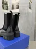 Сапоги с лодыжкой Martin Boots Толстая нижняя одежда для женской роскошной открытой зимней кожаной коробки Eur 35-41