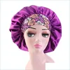 Beanie/Skull Caps Women Night Sleep Hat Turban Cap Head Wrap Shower Hats Salon Makeup Caps Woman Durag Durags Ladies Beanie Hair Care DHPCX