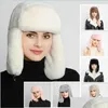 Trapper Hats Mens Womens Winter Hat With Earflaps Earflap Ushanka Hats Woman Faux Fur Warm Cap Man Outdoor Skiing Cycling Caps Drop D Dhgcy