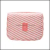 Storage Bags Newest 10 Styles Makeup Storage Box Waterproof Hanging Travel Organizer Men Women Outdoors Fashion Cosmetic Bags 12 5Hc Dhro7