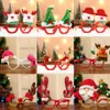 Lunettes de noël, cadres de décoration, accessoires Photo, bonhomme de neige, Elk, cadeaux de fête, moment amusant pour enfants et adultes, nouvelle collection 2023