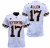 American College Football Wear College Wyoming Football Jersey NCAA College 51 Solomon Byrd 12 Sean Chambers 18 Tyler Vander Waal 36 Titus Swen 17 Raghib Ismail Jr. 25