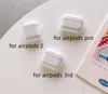 Schutzfälle für AirPods Pro -Schutzdeckel für anAirpods 1 2 3 Forbluetooth -Box -Headsets Setzen Sie transparente Schalen