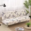 Housses de chaise diverses impressions canapé-lit sans accoudoir futon pliant moderne sans bras pour salon canapé à la maison 220906