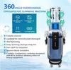 直接的な結果360°CRYO SLIMMING FAT FREEZE MANISER CRYTEREPERAPY 5ハンドル凍結彫刻リポレーザー40Kキャビテーションボディスリムビューティー装備