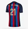 22 23 Gavi Barcelona Memphis Futbol Formaları Pedri Ansu Fati F. De Jong Camiseta De Futbol O. Dembele R. Araujo Ferran Dest Adama Erkekler Gömlek