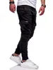 Pantalons pour hommes hommes mince mode décontracté Jogger Streetwear Cargo multi-poches pantalons Fitness gymnases pantalons de survêtement hommes 220907