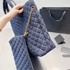 Tasarımcılar Kapitone Doku Tote Çanta Moda Icare Maxi Deri Alışveriş Çantası Çok Fonksiyonlu Çantalar Küçük Cüzdanlı Kadın Çantası263y