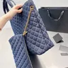 Designers Quilted texture tote bag Fashion Icare maxi leather Shopping Bag Multifunction Handbags Womens Purse With Small Wallet