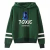 Boywithuke Toxic Idgafはマーチパーカースウェットシャツコスプレ女性女の子スウェットシャツカジュアル服を理解しています