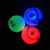 Novedad Color Fitness Ball Led Light Up Toys Square Belly Dance Throw The Balls Cuerda colgante Colorful Fitness Ball
