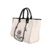 Женская мода роскошные сумочки на пляжные сумки CH бренд -бренд Canvas Вышитый лейбл Women упаковывает вечерние сумки классические дизайнеры большой сумочки большой пакет женский рюкзак MSMZ