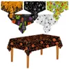 Nappe de Table en Pvc de noël, nappe rectangulaire imprimée, imperméable, décorations de couverture de Table d'halloween, pour fête du nouvel an