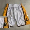 Stitched Basketball Pocket Shorts Hip Pop Pant With Pockets Zipper Sweatpants Football Baseball SHigh Quality White Bck Man 001