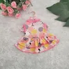 Ropa para perros Primavera Verano Mini perros falda cómoda estiramiento ajustado princesa vestido lindo impreso ropa al por mayor