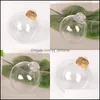 Рождественские украшения рождественские украшения Diy Drop Balls Tree Trueprent Пластиковые подвески на открытые свадебные украшения Полая сфера o dh0nh