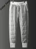 Pantaloni da donna a due pezzi Set invernale in velluto a vita alta Pantaloni da lavoro neri riscaldati formali caldi da donna 220907