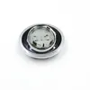 4pcs 77 -миллиметровый колесный концентратор Cheples Centre Cap ABS Black Silver Hub Caps Special для Q7207J