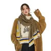 Scarves Luxury Cashmere Scarf Winter Women 2022 Brand Horse Print Pashmina Shawls Wraps Thick Warm Female Blanket Stoles5606390