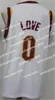Maglie da basket Uomo Basketball Jr Smith Jersey 5 Collin Sexton 2 Kevin Love 0 Darius Garland 10 Edition Earned City Stitched Rosso Bianco Nero Blu