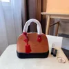 5A Luxurys Designer tote bag Alma Women Shoulder Bags Messenger Bag Leather Handbag Wallet Purses Crossbody Totes with Lock Key