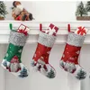 Décorations de Noël bas gros bas de Noël décoration 18 "3D peluche suédois Gnome pour la maison vacances décor 85AC