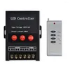 Kontrolery Pasek LED RGB Mini RF IR Wireless Pille Control Przełącznik DC12V 24V dla RGBW 3528 5630 Światło