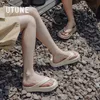 Terlik Utune Flip Flops Kadınlar ve Erkekler Yaz Ayakkabıları Açık Eva Kauçuk Platform Plaj Slaytları Kalın Yastıksız 220906