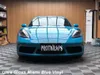 Premium ultra gloss miami bleu en vinyle en vinyle autocollant enveloppe de voiture brillante entièrement le film de revêtement avec une libération d'air à basse colle à basse colle auto-adhésive Foil 1,52x20m 5x65ft