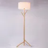 Floor Lamps Nordic Wooden Lamp Living Room Study Bedroom Bedside Decoration Solid Wood Branc Branches Down Table ZL18 Light Ya73