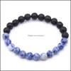 Beaded Strands Mens bär kvinnors neutrala män och kvinnor Yin Yang Armband Muzhu Buddhist Sutra Gift Drop Delivery 2021 Jewelry Armband DHBH9