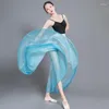 Falda de Flamenco para escenario para adulto, traje de baile clásico largo de hada, vestido gitano de corrida de toros española DL7378